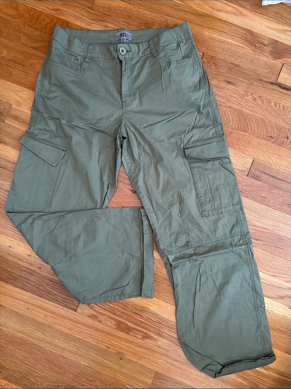 Kut from the Kloth Olive Green Cargo Pants